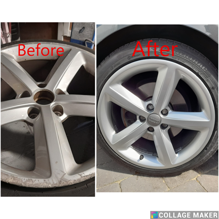 Audi TT Wheels Before And After